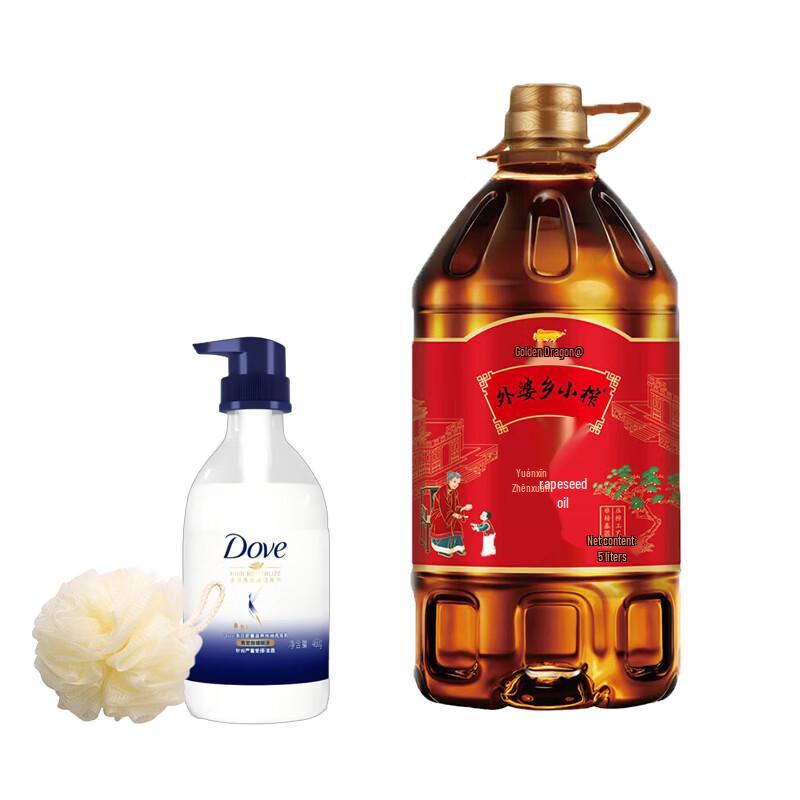 Dove Интенсивно питающий шампунь и рапсовое масло Выгодный набор