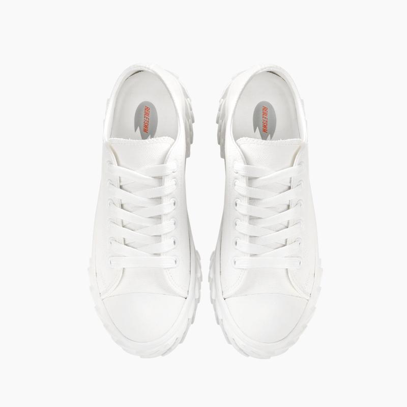 Rebletswm Mako Canvas White