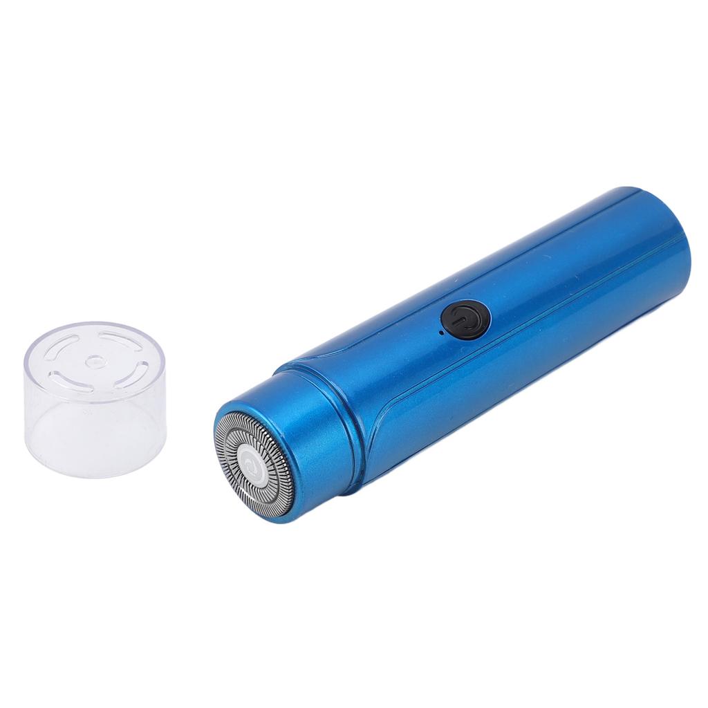 Electric Shaver High Efficiency Portable Rechargeable Electric Beard Trimmer and Shaver Blue