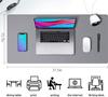 Desk Mat Waterproof PVC Mouse Pad Leather Desk Protective Cover Pink Large Computer Girls Laptop Non-slip Gaming Keyboard Mats