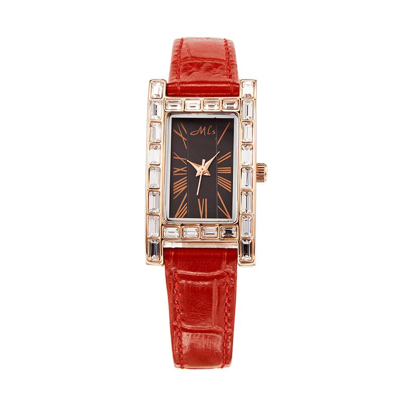 Ladies Small Exquisite Watch Women, Wind White Light Luxury Niche Women S Watch Small Dial Women S Rectangular Watch Retro