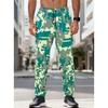 Autumn and winter camouflage printed trousers woven pockets loose casual sports jogging pants