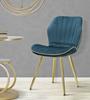 Paris Chair Space Tail Gold Set 2 Pz Cm 46X58X77