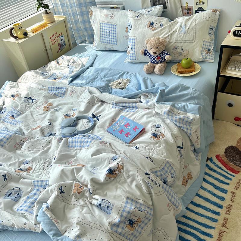 DuoShu Cartoon Summer Air-Conditioning Quilt