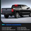 LED Third Brake Light Replacement for 2014-2018 Silverado Sierra 1500 2500HD 3500HD Smoked Lens High Mount 3rd Brake Light White Cargo Light Lamp