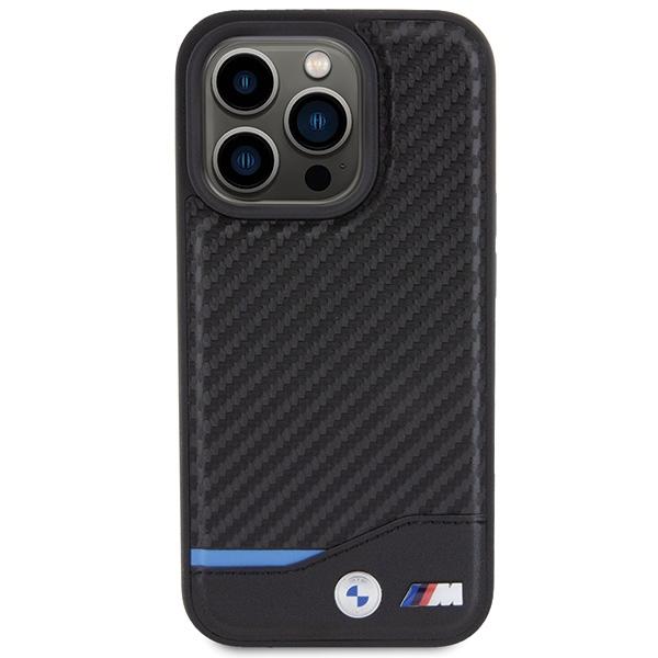 Bmw Bmhcp15L22Nbck Iphone 15 Pro 6.1Czarny/Black Leather Carbon
