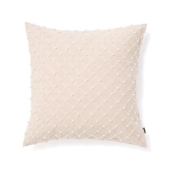 Francfranc Tulle Pearl Cushion Cover 45cm x 45cm Beige (063)