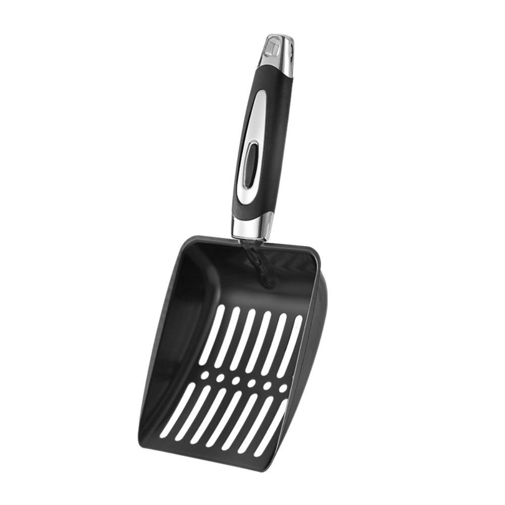 Stainless Steel Cat Litter Scoop Hollow Design Pet Poop Shovel Pets Litter Shovel  Cat Sand