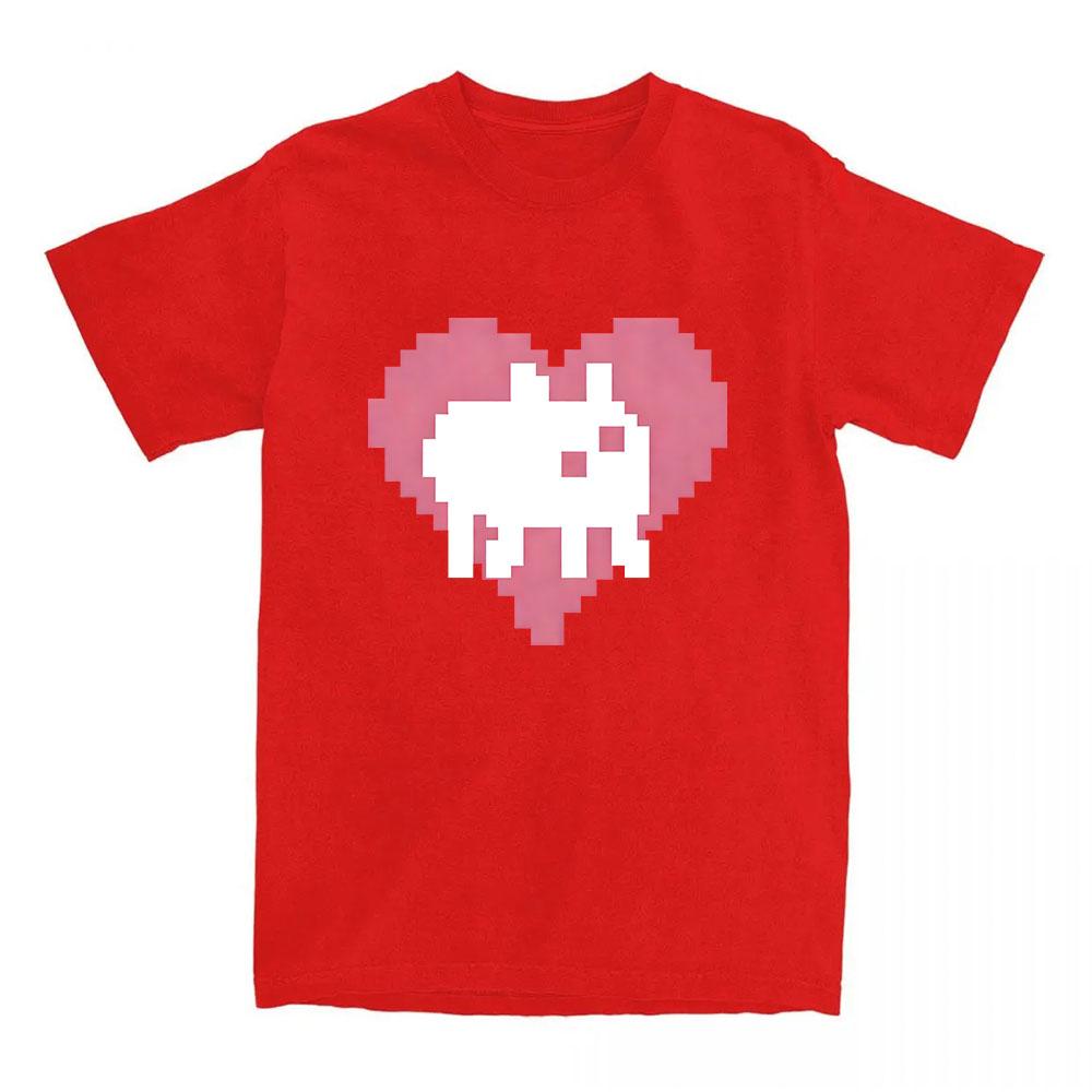 

Baba Is You Game Print T-shirt Cotton Short Sleeve Loose Tshirts Unisex Streetwear Crew Neck Clothing Graphic Tees XXL червоний