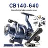 CB140-640 Spinning Fishing Reel with Line, Rod, and Lure Compatibility