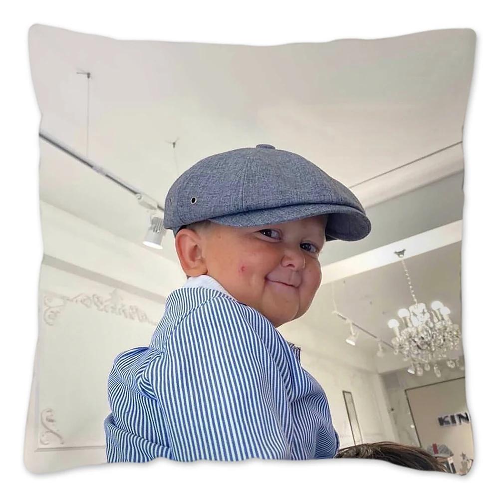 Hasbulla Hasbullah Meme Pillow Case Home Decoration Cushion Cover 45x45cm 40x40cm 50x50cm Throw Pillow Cover Housses De Coussin