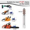 Electric Chainsaw Chain Sharpener Portable with Grinding Stones for Woodworking Quick and Precise Sharpening Woodworking Tool