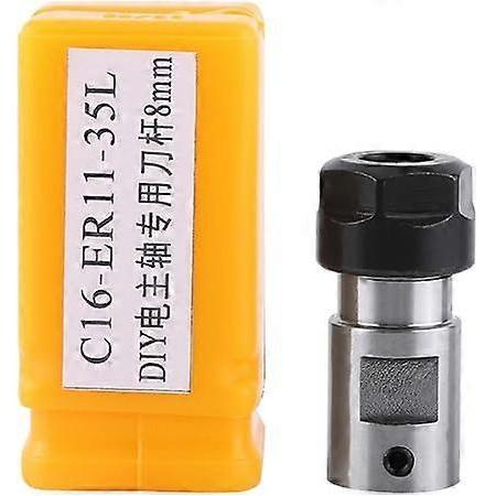 ER11 collet chuck, motor shaft spindle extension rod internal thread adapter, 8MM, for milling