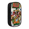 Custom Alien Life Form ALF Pencil Case for Girl Boy Big Capacity Pen Bag Box Stationery