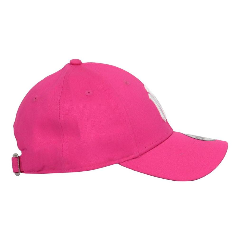 NEW ERA Kids Cap Youth 9Forty New York Yankees Vivid Pink MLB Logo Baseball Hat