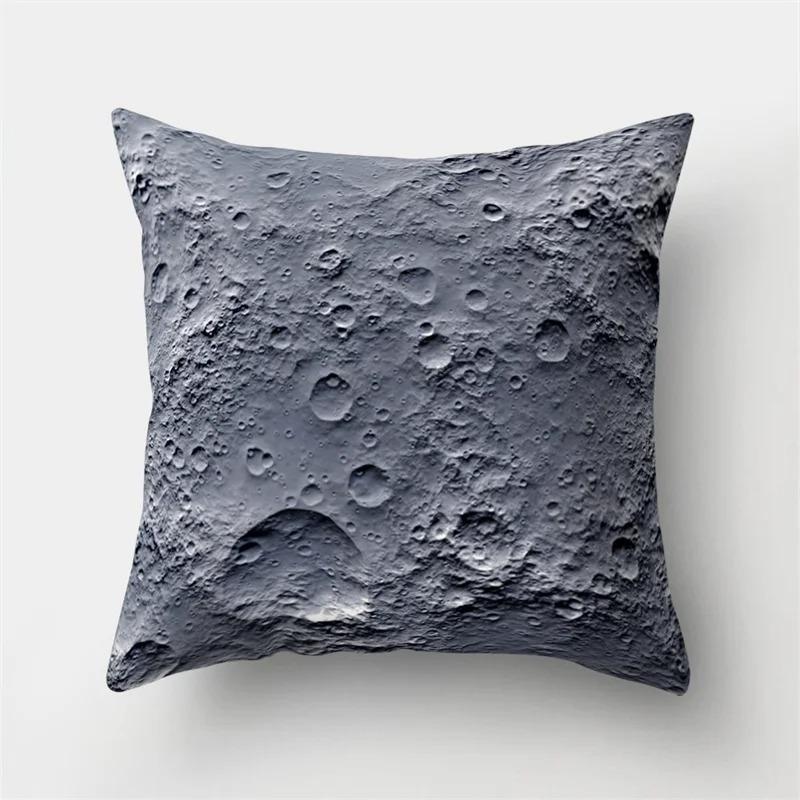 Office Living Room Home Pillowcase Starry Sky Planet Pattern Pillowcase Car Ornaments