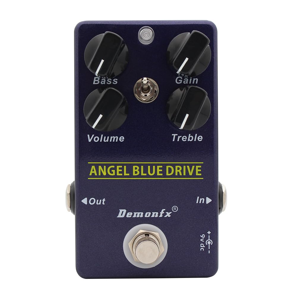 

Demonfx ANGEL BLUE Овердрайв Гитарный Эффектор DRIVE/OverDrive