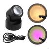 Lamp Night Light Projector LED Small Floor USB Rechargable Home Decor 5W