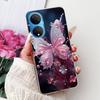 For Honor X7 2022 Case CMA-LX2 CMA-LX1 CMA-LX3 Shockproof Cover Fashion Butterfly Soft Phone Case For HonorX7 X 7 HonorX7 Bumper