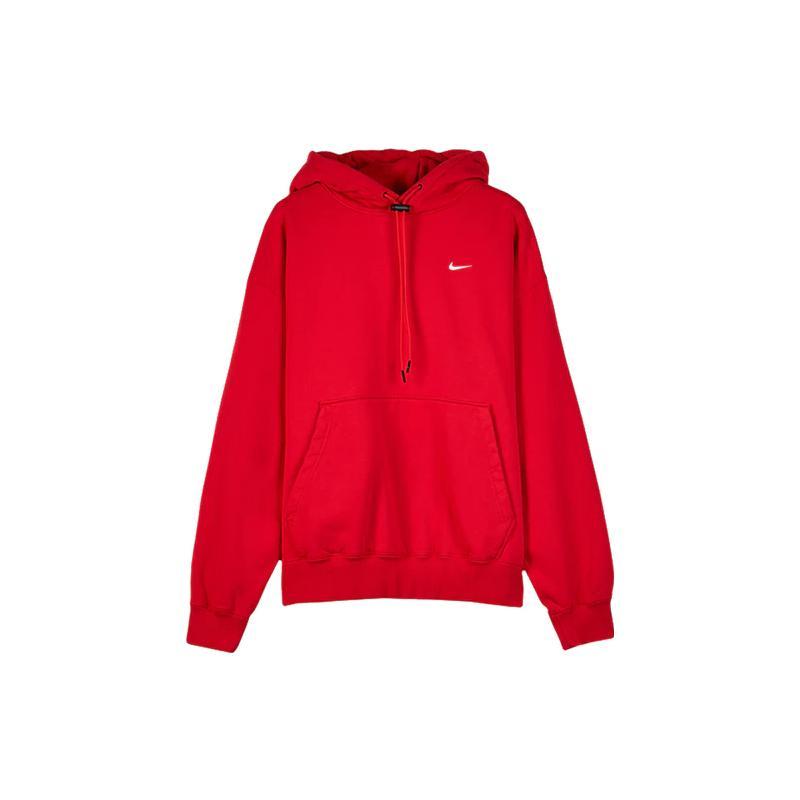 Nike Sweatshirts Men's Red Hooded Moderate Regular AV8270-657