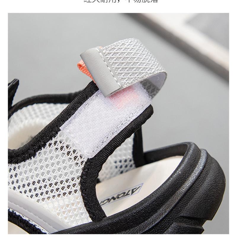 New Summer Boys and Girls Casual Sports Sandals Fashionable Breathable Soft Bottom Closed Toe Beach Shoes