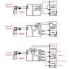 DC Voltage Transmitter 0-75mV 100V 50V Voltage Input 4-20mA Output Volatge Transducer Factory Supply DC Voltage Sensor