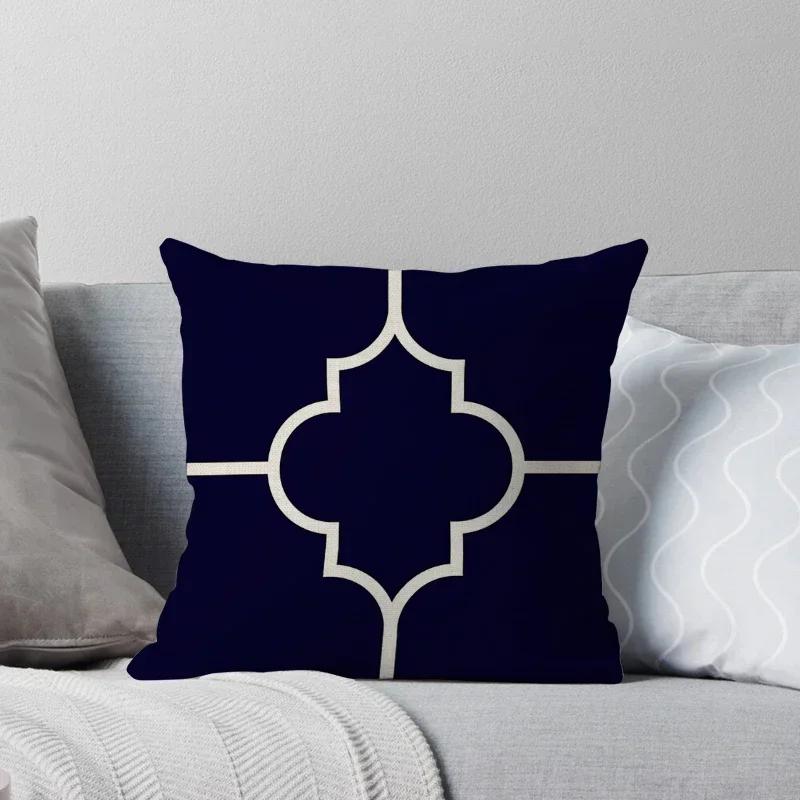 Fodera per cuscini decorativi da casa per divano Copricuscino Nordico X Astrazione geometrica in stile INS