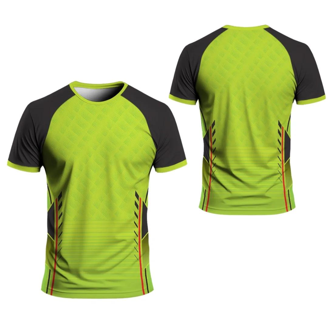Stylish Loose Short-sleeved Casual Simple Top Print T-Shirts Men’s XS