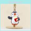 Keychain Plush Penguin Toy With Pp Cotton Filling For Bag Keychain Decoration