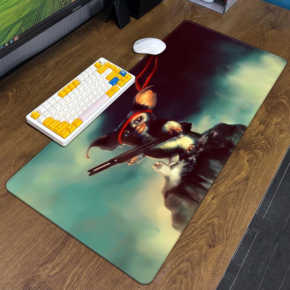 Mouse Pad XXL Computer Accessories Large Keyboard Laptop Table Pad The New GGremlins Product Gamer Movie Gaming
