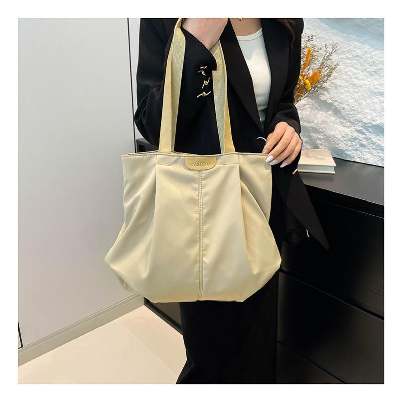 New Canvas Tote Bag Large Capacity Commuter Underarm Bag Women's Bag