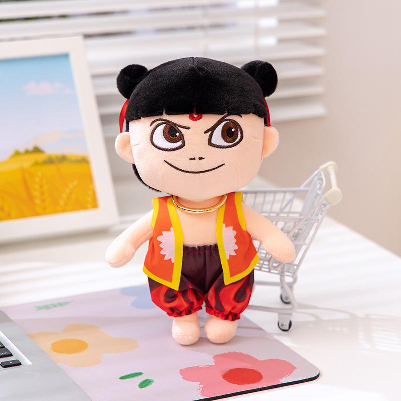 Nezha 2 Movie Plush Doll – Cute Nezha & Ao Bing Trendy Toy Gift for Friends