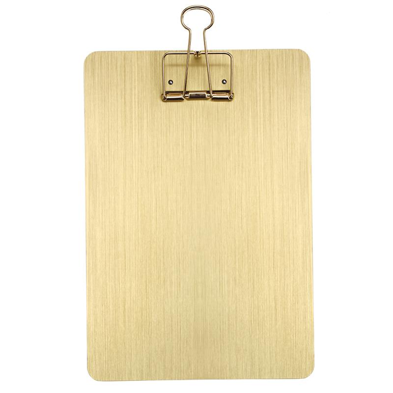 2025 Hot Sale Creative Aluminum Binder Clip A4/A5 Storage Clipboard Hot Sale Creative Aluminum Clip Folder Bag Board File Clip