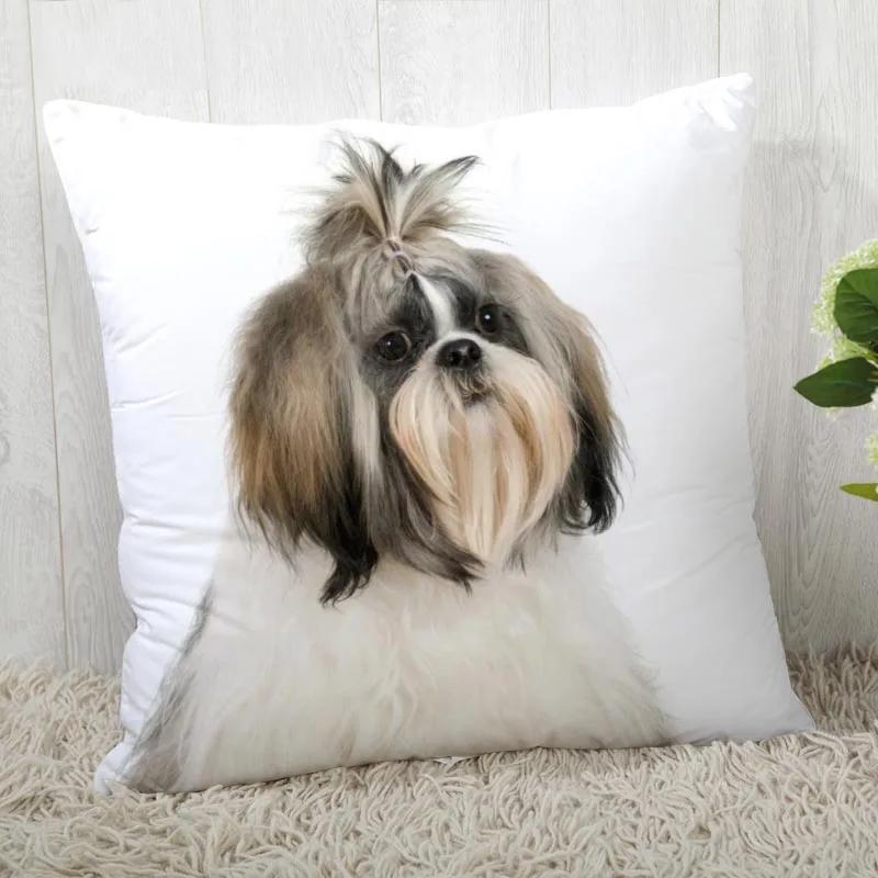Fodera per cuscino per cane Shih Tzu Personalizza federa Moderna casa decorativa federa per soggiorno