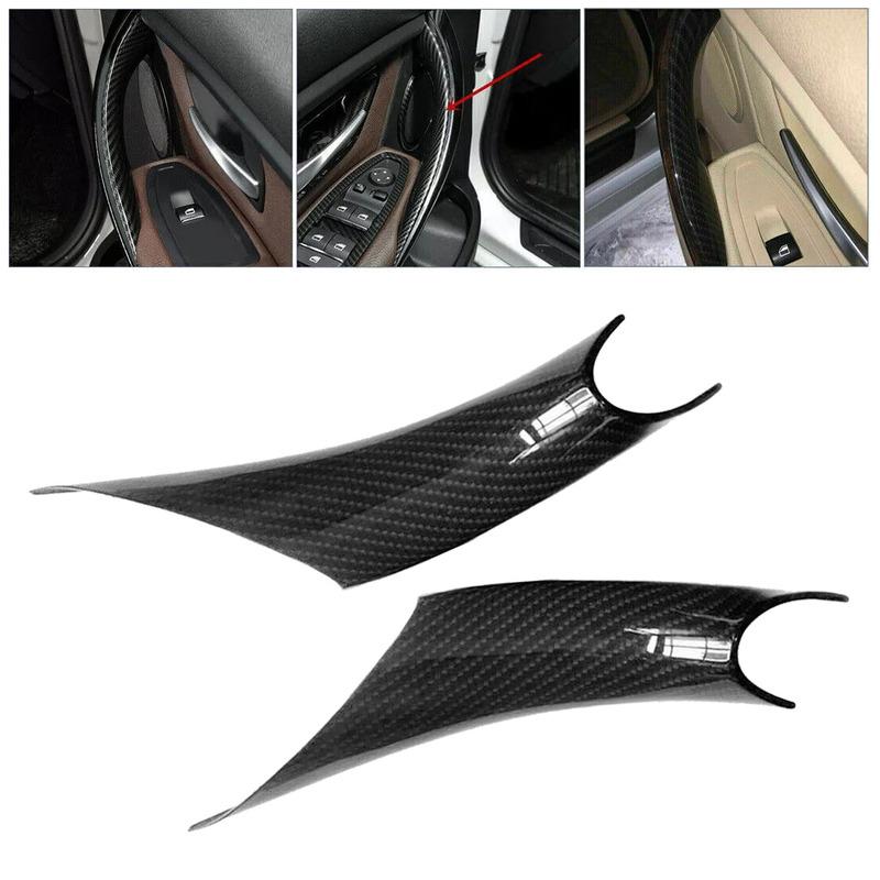 

1 Pair Inner Door Pull Handle Cover Trim Protect Case Fit For BMW 3 4 Series F30 F31 F35