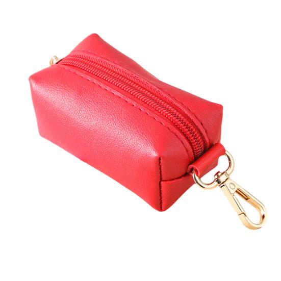 Bag Holder with Metal Clip Pull-out Design Smooth Zipper for Hassle-Free Use Portable Storage