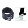 Seatpost Seatpost Clamp 31.8mm Black Double Bolt Forged Alloy