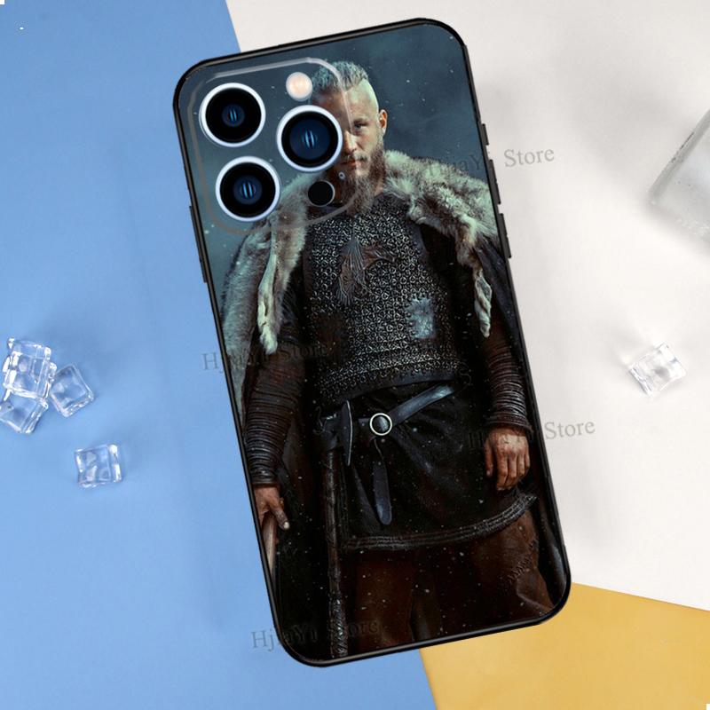 Ragnar Lothbrok Vikings Fall Für iPhone XR X XS Max 5S 6S 7 8 Plus SE 2020 11 12 13 Pro Max Mini Telefon Abdeckung