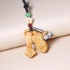 Peanut Persimmon Ruyi Keychain Set: Original Design, Safe, Good Luck Charm Ornament
