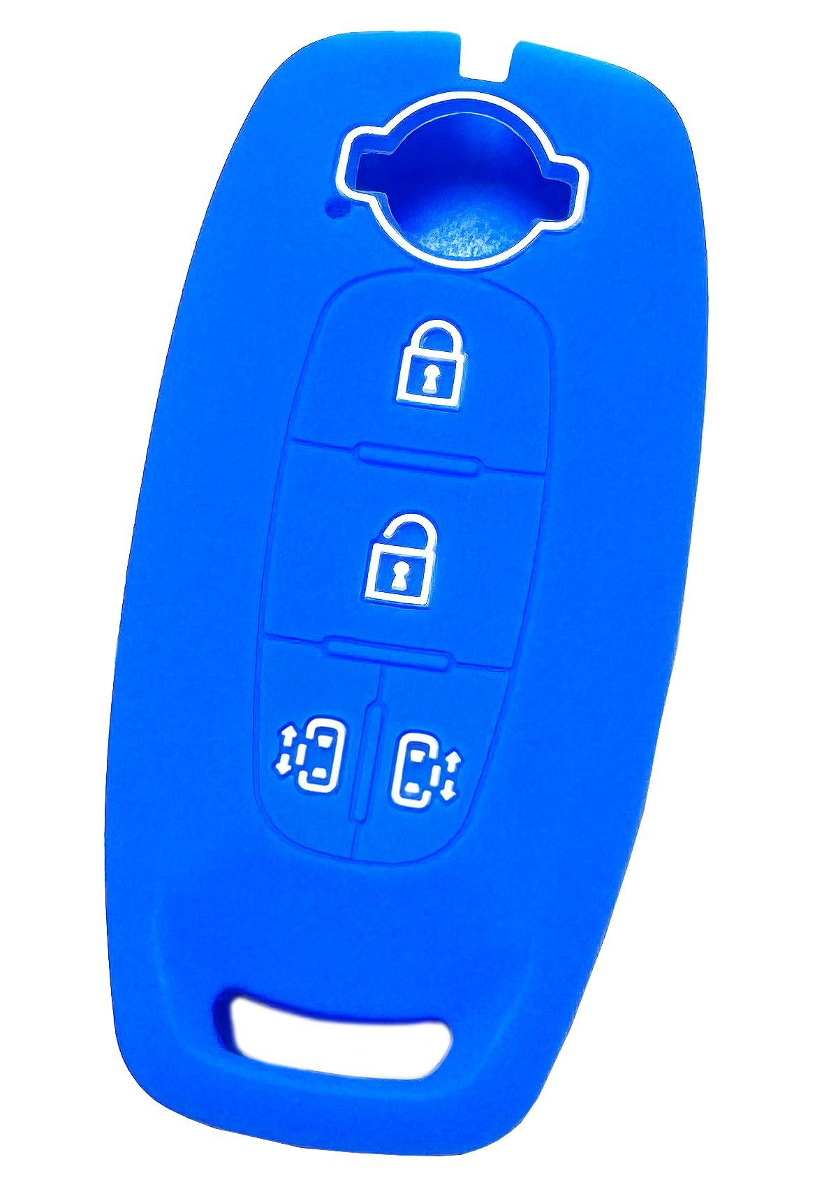

[IKT] Silicone cover for smart keys for Nissan cars with 4 buttons/Serena (2023~)/Lukes (2023~)/etc. Exclusively designed and perfectly sized to