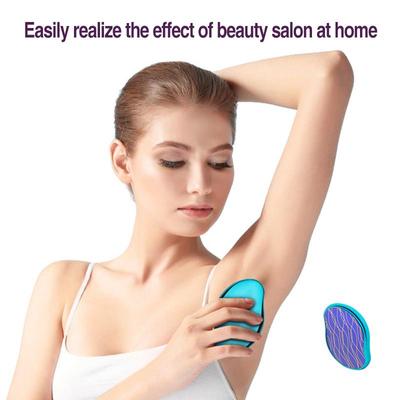 Vylepšený odstraňovač chloupků z křišťálového nano skla je bezbolestný, bezpečný a snadno se čistí. Neutrální odstraňovač chloupků lze znovu použít