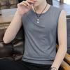 Summer New Mesh Breathable Ice Silk Men'S Vest Seamless Tight-Fitting Sports Sleeveless Tank Top For Men