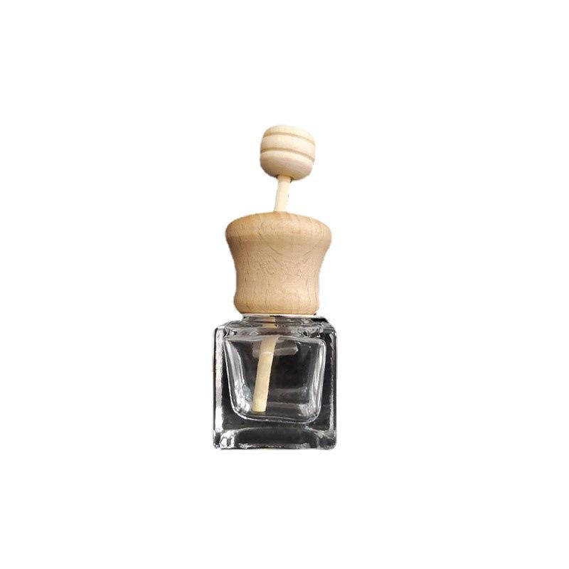 Car Vent Glass Aromatherapy Bottle - Essential Oil Scented Ornament for Car Interior Decoration