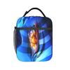 Custom Demon Slayers Portable Lunch Boxes Unisex Leakproof Anime Thermal Cooler Food Insulated Lunch Bag School Student