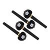 4Pcs Cello Reamer Tuner Musical Instrument Accessories Cello Pegs for Tuning Peg Cello Tuning Peg Mechanic Accessories