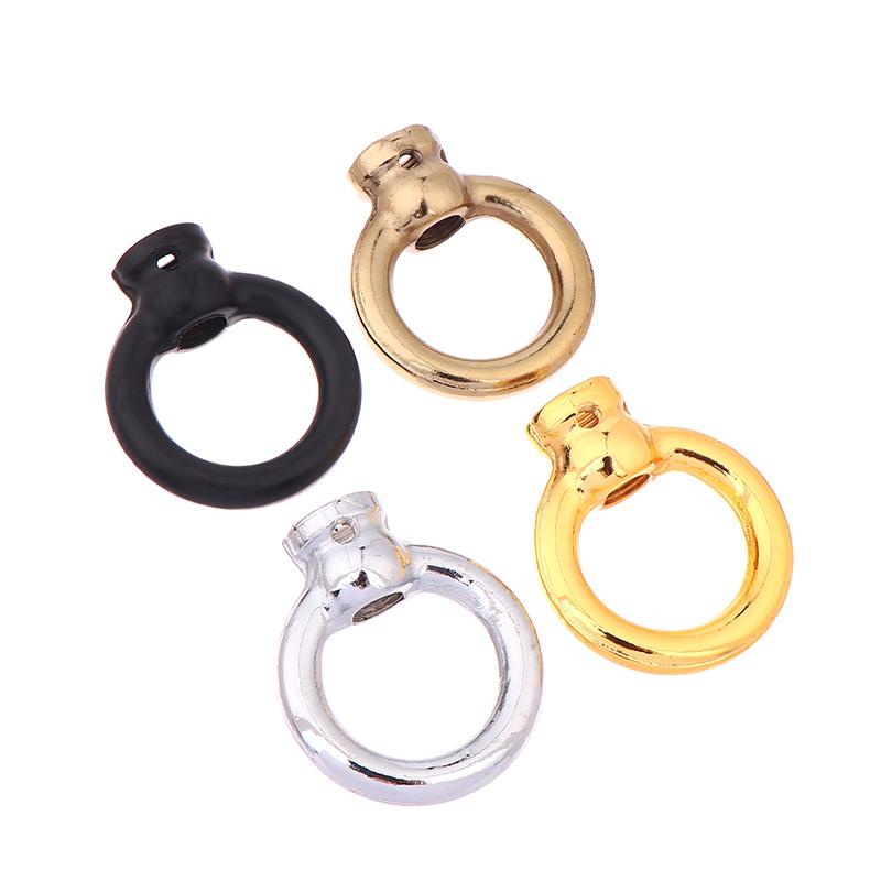 1Pc M10 Fine Tooth Chandelier Iron Pendant Ring  Lamp Closed Hook Chain Load-Bearing Iron Ring For Ceiling Light Hanging