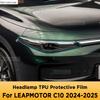 For LEAPMOTOR C10 2024 2025 Car Exterior Headlight Anti-scratch Front Lamp Tint Transparent TPU Protective Film Sticker