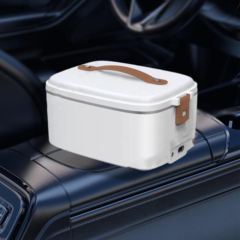 Household Portable Steaming Cooking Lunch Box Stainless Steel Student Insulated Lunch Box