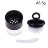 5/7G Mini Empty Refillable Loose Powder Box With Sieve Mirror Mushroom Head Powder Puff Refillable Pot Container Travel Outdoor