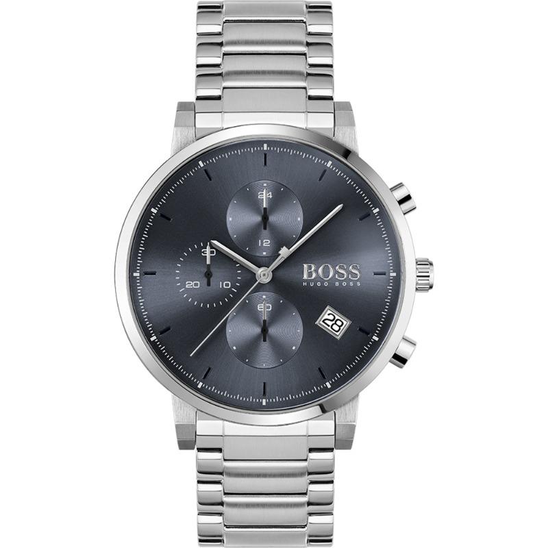 BOSS Integrity Silver Metal Men s Quartz Watch 1513779